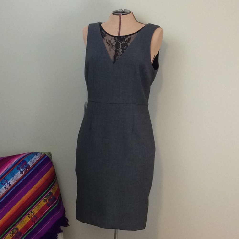 Forever 21 Contemporary grey midi dress *NWT*